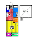 【間取り】 | クレオ博多南弐番館の間取り