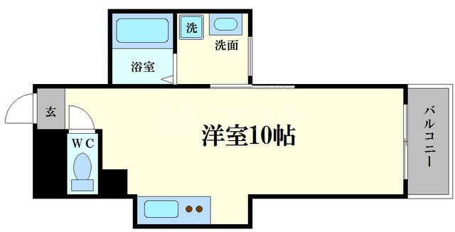 ロイヤルメゾンMINAMISENBAの間取り