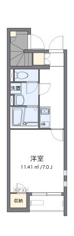 クレイノさつきの間取り|代表的な間取のため実際の間取とは異なる場合があります