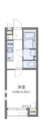 クレイノ未来神戸の間取り|代表的な間取のため実際の間取とは異なる場合があります