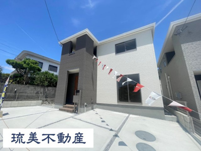 【外観】 | 南城市大里高平（全3棟）1号棟 | 1号棟　駐車3台可♪