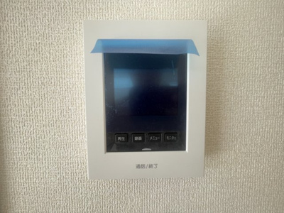 【セキュリティ】 | 南城市大里高平（全3棟）1号棟 | 1号棟　TVモニター付きインターフォン♪