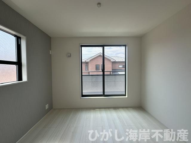茅ケ崎市旭が丘　新築戸建　全２棟の洋室|5.7帖　洋室