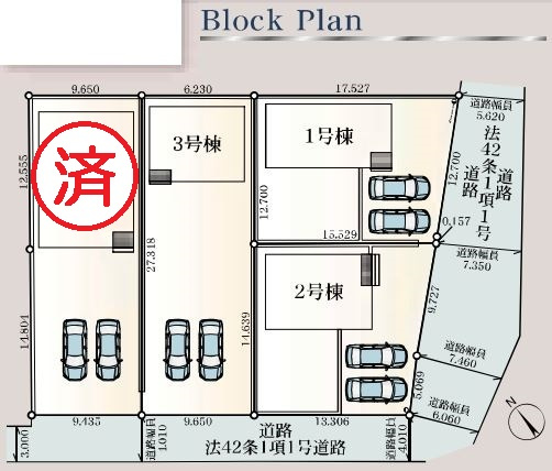寄居町用土第４　の区画図|現地区画図