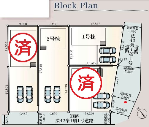 寄居町用土第４　の区画図|現地区画図