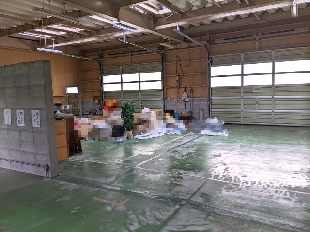 米子市富益町事務所・作業場の内装|作業場