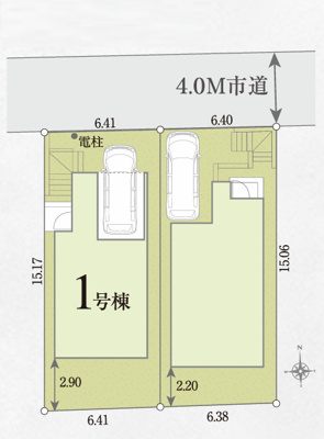 【区画図】 | 綾瀬市早川　新築戸建て　全2棟【仲介手数料無料】 | 【仲介手数料無料でご紹介可能です】大樹不動産