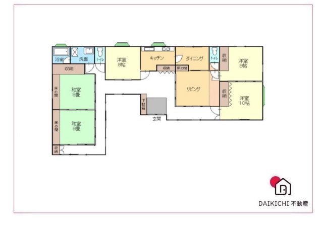【間取り】 | 児玉郡上里町金久保　中古戸建