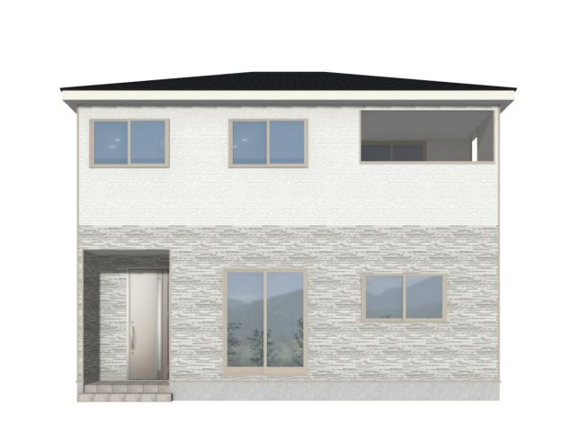 【外観パース】 | 大里郡寄居町用土　クレイドルガーデン　新築戸建　全4棟　3号棟 | 3号棟