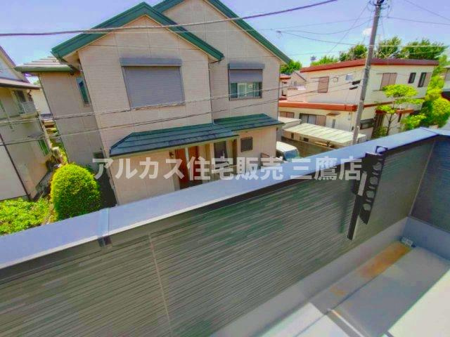 中央線 武蔵小金井駅 バス13分 新築戸建 小金井市貫井北町3丁目のバルコニー