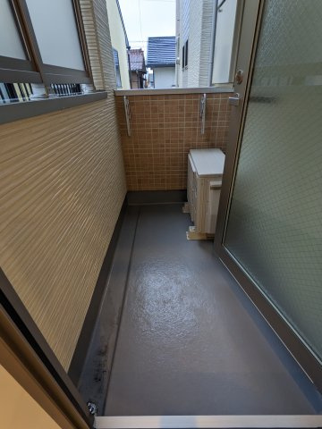 ハーモニーテラス高道町Ⅵのバルコニー