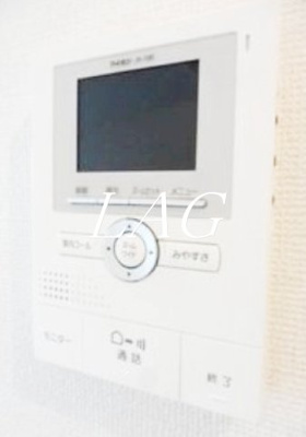 【セキュリティ】 | ステラコート | モニター付きインターホンです。