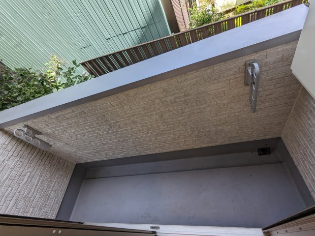 ハーモニーテラス白子町のバルコニー|102号室