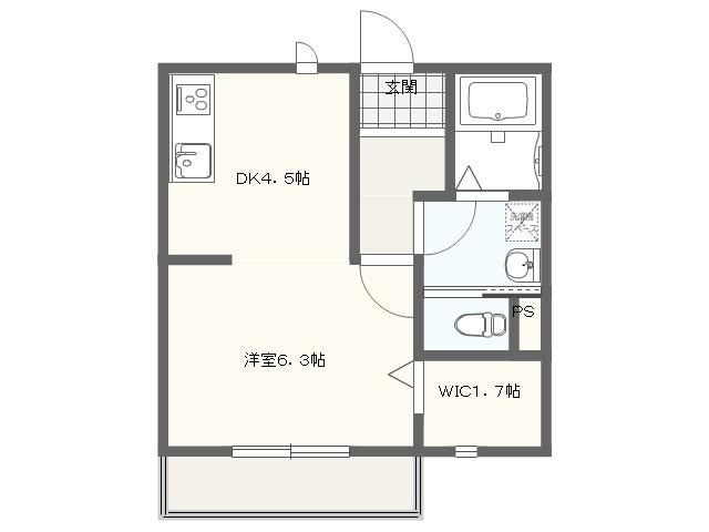 第３アンシックスの間取り