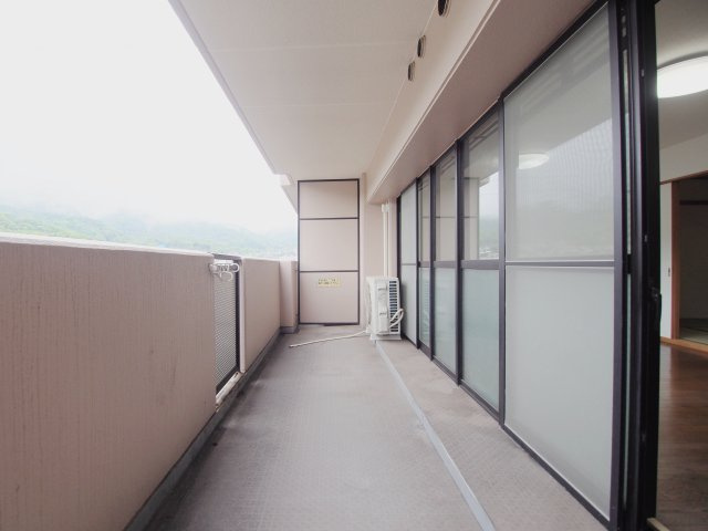 グランコート坂のバルコニー