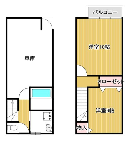 福福ベースの間取り