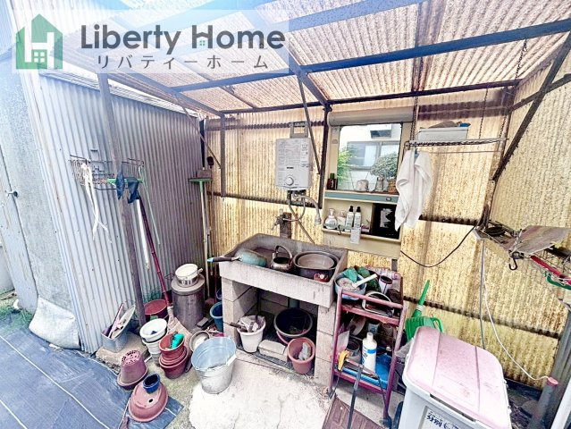 取手市宮和田　中古戸建の庭
