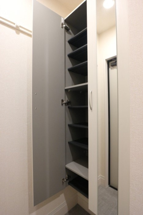 プレジール南柏の玄関|シンプルで使いやすい玄関です