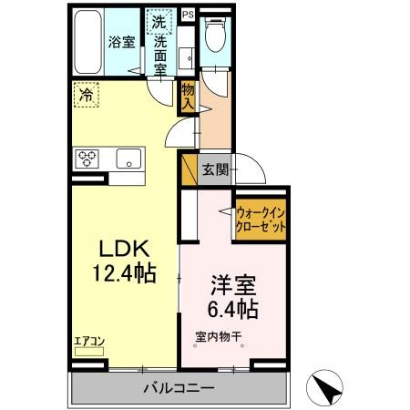 プレジール南柏の間取り