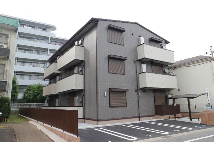 プレジール南柏の外観|きれいな外観です