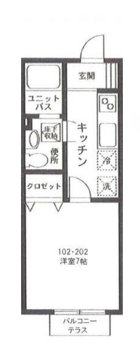 イルソーレの間取り