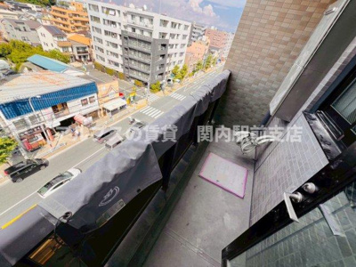 【バルコニー】 | KS 本牧 Story Ⅰ | 撮影時期：新築建築時