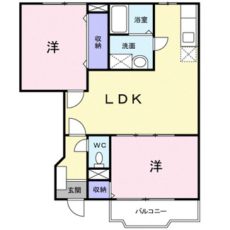 【間取り】 | メゾン・アラモード | 間取図