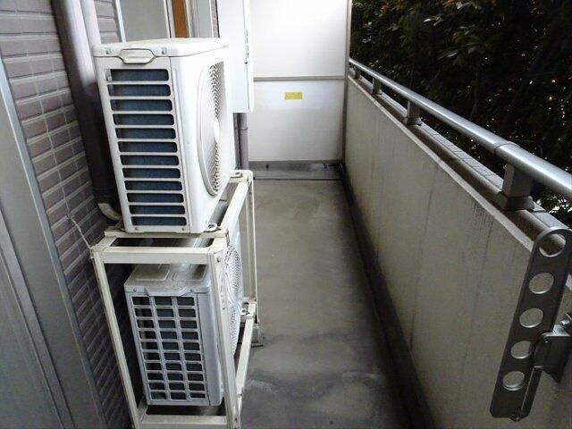 レジデンスミヤビのバルコニー