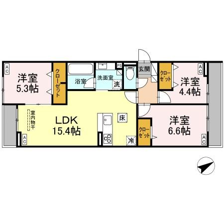 ☆3LDK間取り図☆