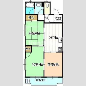 マンション雅の間取り