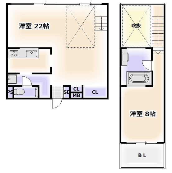 【間取り】 | 是空NAMBANISHI