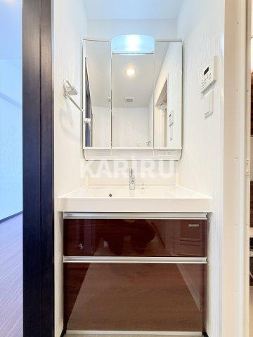 プレジオ玉造の洗面所
