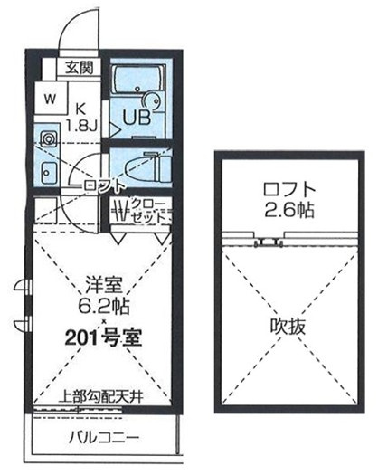 エルピア鷺ノ宮の間取り