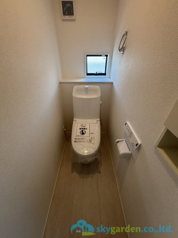 平塚市東八幡6期　新築戸建　全3棟1号棟のトイレ