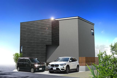 | 【建物外観イメージ】素材感の…