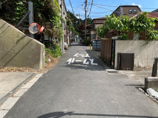  | 前面道路と敷地です。 