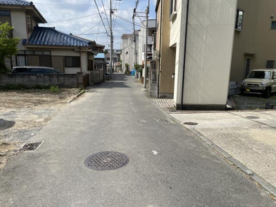  | 前面道路と敷地です。 