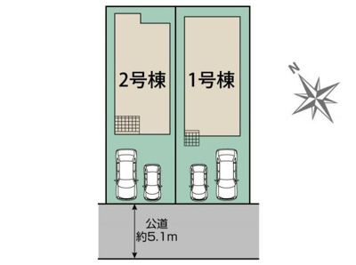  | 横浜市南区中里4丁目2棟 区画図 