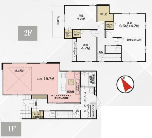 【間取り】 | KIS久喜市野久喜　LIGARE　新築戸建　全6棟　1号棟