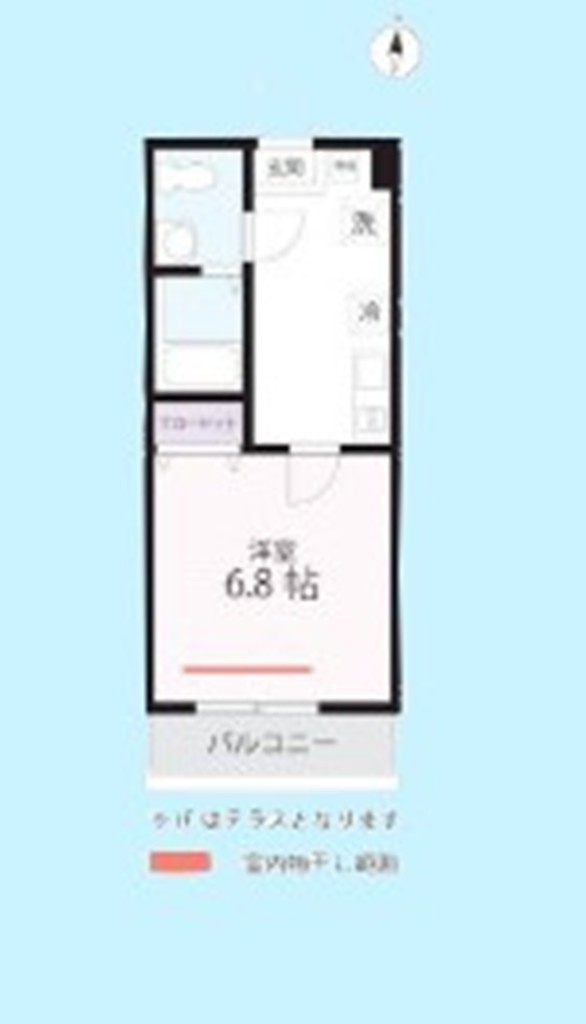 QUIET CRAB HOUSE 瀬谷※初期費用分割サービス利用可能物件の間取り