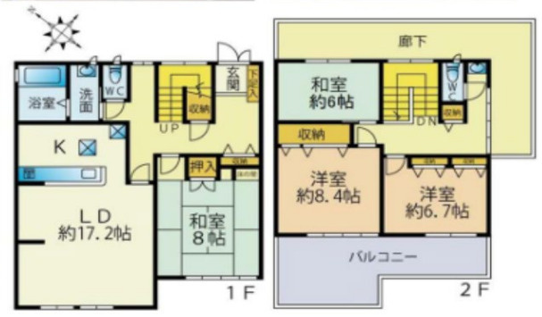 千葉市花見川区浪花町　中古戸建
