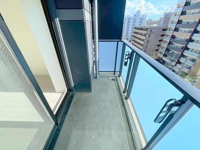 S-RESIDENCE三国WESTのバルコニー