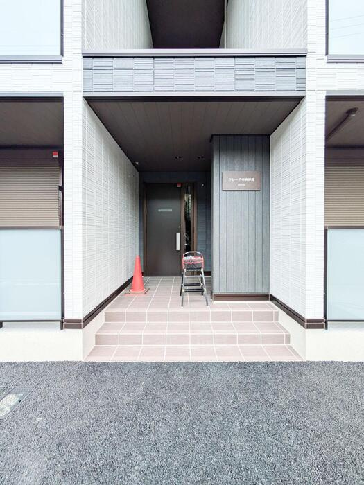 クレーア中央林間のエントランス