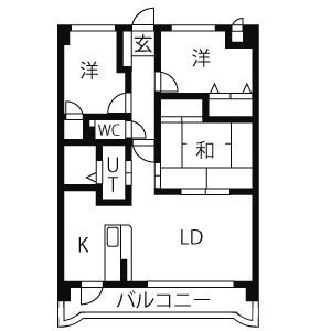 第2ヒルハイツ浅井の間取り