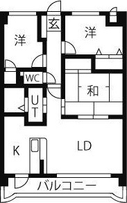 第2ヒルハイツ浅井の間取り