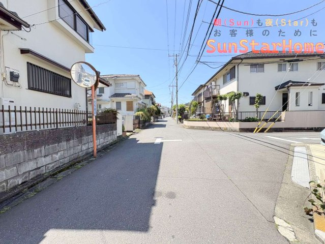 【※サンスターホーム限定物件】八王子市山田町　売地　駅徒歩11分の前面道路含む現地写真
