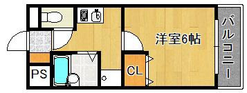 ベルゲンハイツ明石の間取り