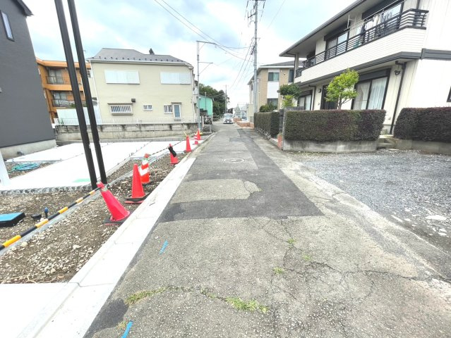 昭島市大神町３丁目１期　No.1の前面道路含む現地写真