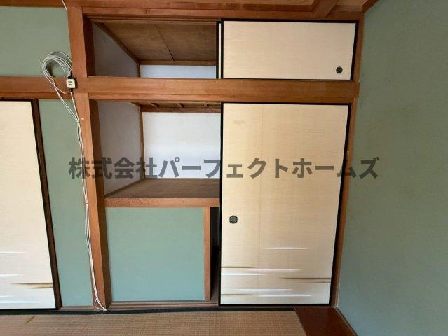 高野道1丁目戸建　賃貸の収納|収納豊富です