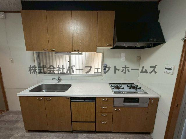 高野道1丁目戸建　賃貸のキッチン|使いやすいキッチンです